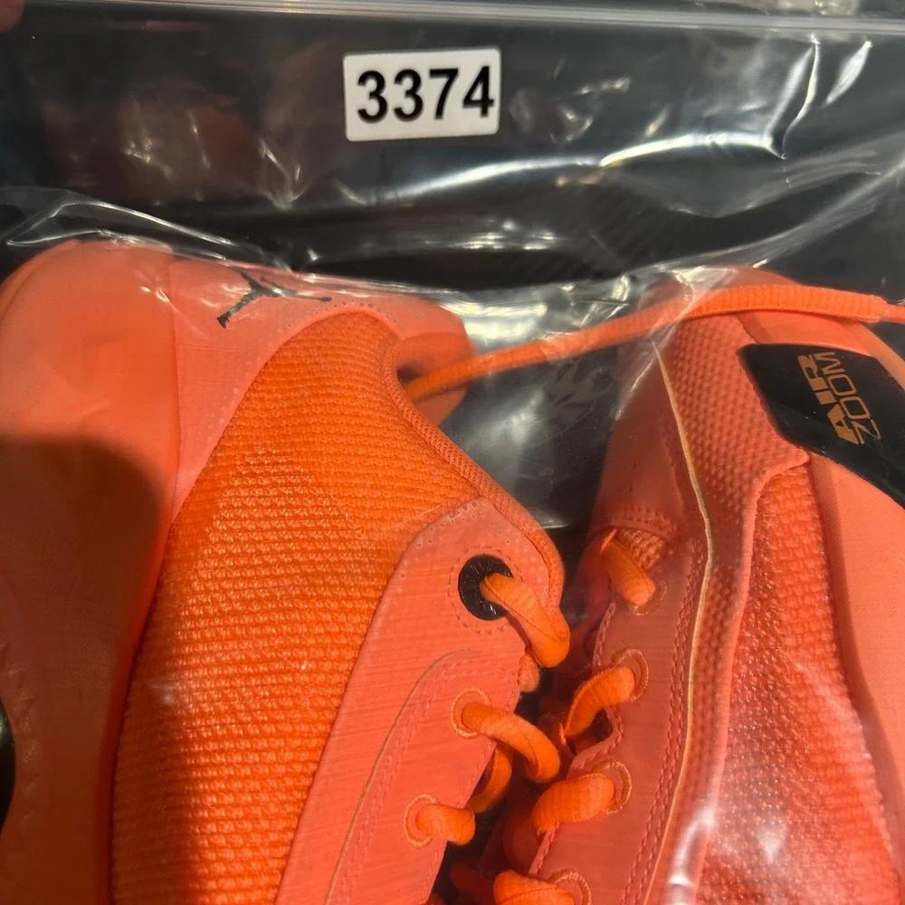 Jordan Luka .77 Shoes Mens 8 Mango Orange HF0806-800 Low Top Air Zoom Sneakers